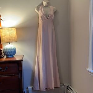 Cream bridesmaid dress